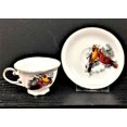 thumbnail image 2 of Set Of 2 Cardinals On A Branch Cup & Saucers, 2 of 2