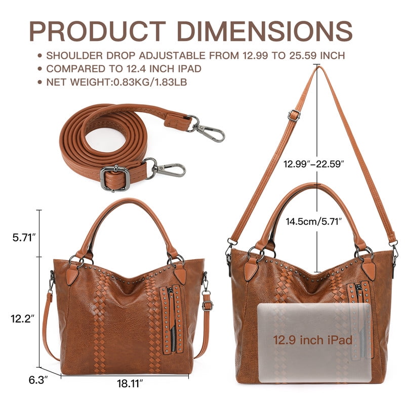 FALAN MULE Crossbody Bags for Women Trendy Vegan Leather Hobo Handbags With Adjustable Strap Shoulder Bucket Bags