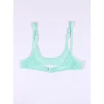 thumbnail image 4 of Women Sheer Mesh Unlined Bra Ultra Thin See Through Lace Trim Bralette, 4 of 6