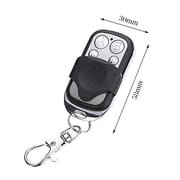 MORESEC under $5 Universal Gate Remote4 Pack Remote Control for Automatic Gate Systems, 433.92 MHz Universal Garage Door Opener Key with Self-Learning Function, Replacement for FAAC and NICE Openers