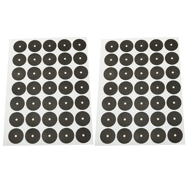 2 hojas de marcadores profesionales de mesa de billar Snooker Dots reemplazables Billiard Spot Pegatinas