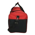 thumbnail image 2 of DALIX 25" Extra Large Vacation Travel Duffle Bag in Red and Black, 2 of 4
