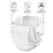 Bambo Nature Dream Baby Diapers - Disposable, Eco-Friendly - Size 5, 27-40 lbs, 25 Count, 1 Pack