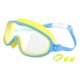 thumbnail image 1 of Gafas Natación para Con Tapones La Oreja Clip Nariz () Azul Amarillo, 1 of 9