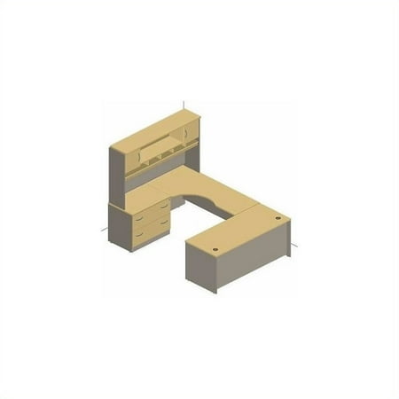 Series U-shape Computer - Bush Business Series C 4-Piece U-Shape Left-Hand Computer Desk