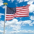 thumbnail image 2 of Yescom 3x5 FT American Flag  210D Oxford UV Resistant with Brass Grommets US Flags, 2 of 9
