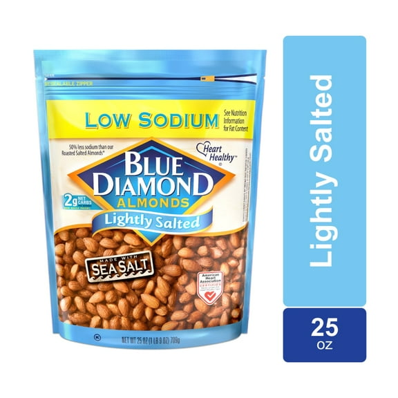 Blue Diamond Lightly Salted Low Sodium Almonds