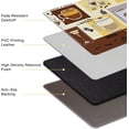 thumbnail image 3 of 2 PCS Kitchen Rugs, Cushioned Anti-Fatigue Kitchen Rugs, Waterproof Non-Slip Kitchen Mats, Washable Coffee Kitchen Mats for Floor Kitchen Laundry Office (17.3"x29"+17.3"x47"), 3 of 5