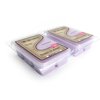 Pure English Lavender Wax Melts Multi Pack - 2 Highly Scented Bars - Made With Essential & Natural Oils - Flower & Floral Air Freshener Cubes Collection