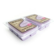 Pure English Lavender Wax Melts Multi Pack - 2 Highly Scented Bars - Made With Essential & Natural Oils - Flower & Floral Air Freshener Cubes Collection
