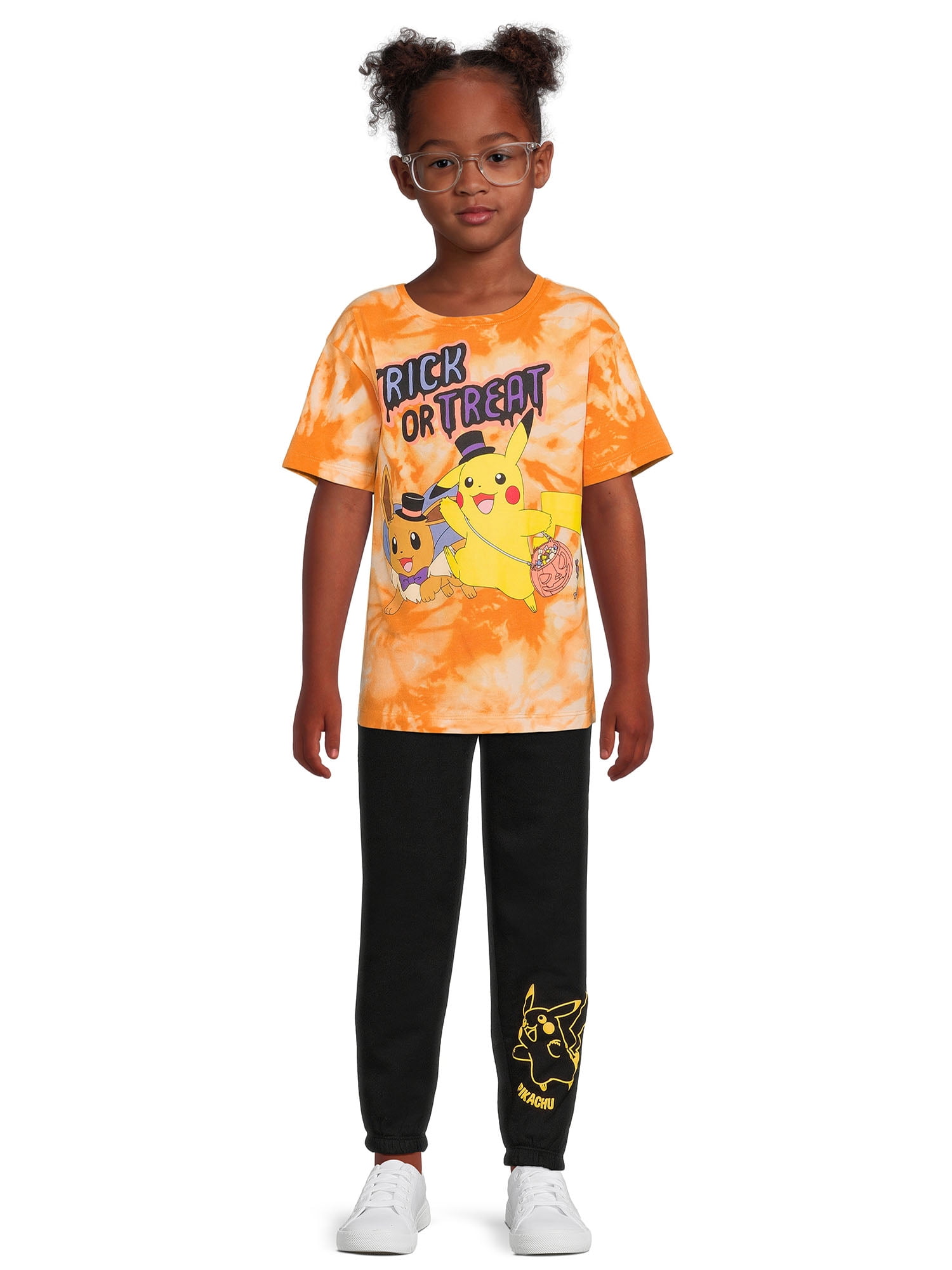 Pikachu Girls Jogger Pants, Sizes 4-16
