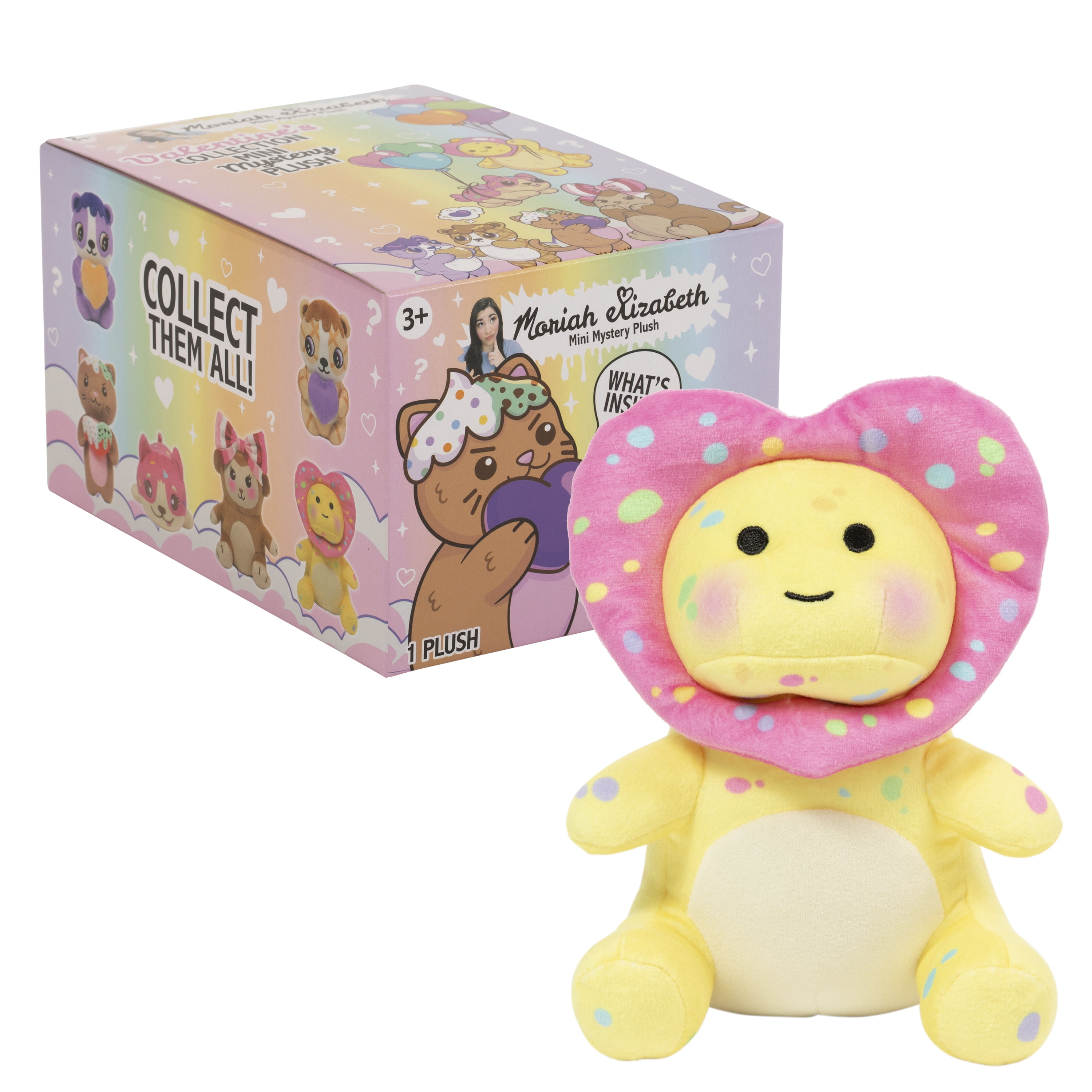 Moriah Elizabeth Mini Mystery Plush 6" Toy for Ages 3+ - Valentine's Edition