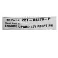 thumbnail image 3 of Bentley / Encore Faux Woodgrain 7 x 2 3/4 Inch Plastic Pontoon Boat 12V Receptacle Switch Panel 221-04279-P, 3 of 3