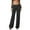 Black, variant on WTOBBY Women's Jeans Classic Versatile Low-Rise Fashionable Trousers, Comfortable Jeans for Casual Wear, Women's Stylish Pants with Low Waist Design, Perfect for Everyday Use,Black L