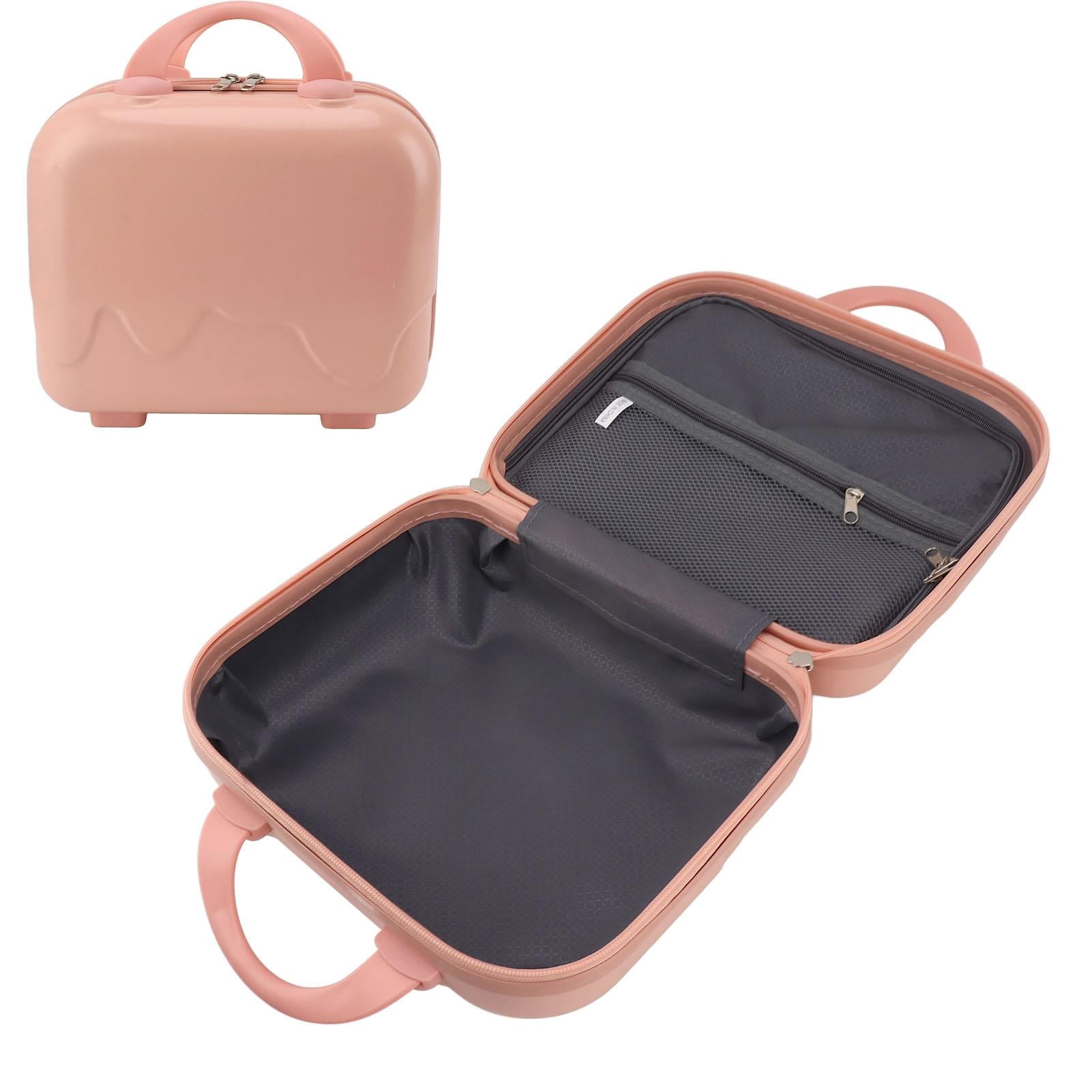 Yajisi 14" Lightweight Hard‑Shell Carry‑On Luggage, Pink – 14‑inch Compact, Large Capacity, ABS Durable, Anti‑Slip Feet, Ideal for Flights