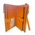 thumbnail image 5 of Michael Kors Double Zip Phone Wristlet Wallet Rad Orange Signature MK, 5 of 5