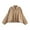 Khaki, variant on felwors Women's Suede Bomber Jackets Casual Oversized Batwing Sleeve Pleated Elastic Hem Coats Streetwear Khaki, M