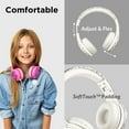 thumbnail image 4 of LilGadgets Connect+ Pro Wired Kids Headphones - Designed with Kids' Comfort in Mind, Child-Friendly Foldable Over-Ear Headset with In-line Microphone, Perfect for Toddlers in School, Magical Unicorn, 4 of 8