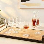Luigi Bormioli Vinoteque 5.75 oz Snifter/Liqueur Glasses, Set of 6, Clear
