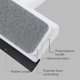thumbnail image 3 of Glass Cleaning Brush with Squeegee for Mirror Glass Tile Bathroom, 3 of 5