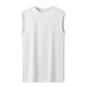 thumbnail image 4 of Camiseta interior de manga corta de seda helada para hombre - Malla cuadriculada, transpirable, poliéster - Ajuste musculoso, M-XXXXXXL, largo 65-79 cm, 4 of 4
