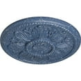 thumbnail image 3 of Ekena Millwork 18"OD x 1 3/4"P Edinburgh Ceiling Medallion (Fits Canopies up to 5 1/4"), Hand-Painted Americana Crackle, 3 of 6