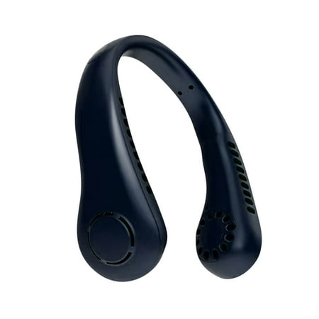 

Tepsmf Portable Fan Usb Fan Hand Free Personal Lazy Neckband Fan Wearable Rechargeable Necklace Mini Portable Sport Fan 3 Speeds Cooler Fan