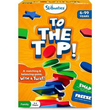 Skillmatics Board Game - to The Top, Matching & Balancing Game