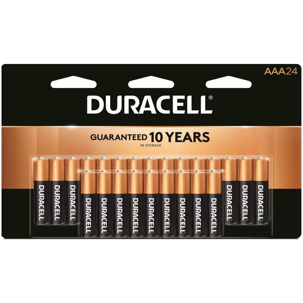 Duracell CopperTop AAA Alkaline 1.5V Batteries Exp. 2028, 96 Pack