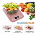 thumbnail image 4 of Balanza De Cocina Digital 10kg/1g, Báscula Multifuncional Con Carga Usb, Alta Precisión, Superficie De Acero Inoxidable, Pantalla Lcd Y Función De Tara, 4 of 4