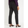 thumbnail image 3 of ELOQUII Women's Plus Size Petite Kady Fit Double-Weave Pant, 3 of 6