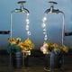 thumbnail image 3 of 2X Luces de Grifo de Agua con Energía Solar, Lámpara LED Impermeable para Macetas, para Patio, Camino, , Césped, Jardín, 3 of 5