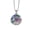 no chain, variant on Men's Copper Retro Elegant Cut Out Round Lotus Flower Pattern Koi Carp Fish Lucky Amulet Pendant Necklace Chinese Style Free Chain