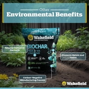 Biochar Premium Soil Conditioner - Wakefield BioChar - 4 qt
