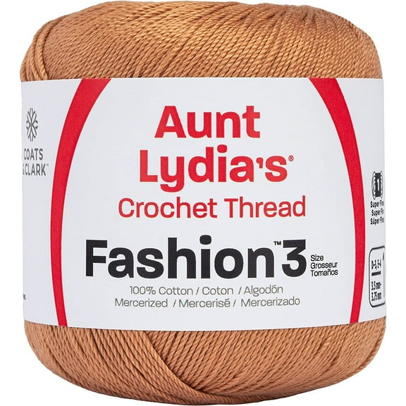 Aunt Lydia's Cotton Fashion Crochet Thread, 1 Each
