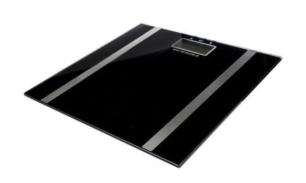 Digital Personal Body Weight Glass Scale -Body Water & Fat Scale with 10 User Memory