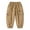 Khaki, variant on Kiijoy Toddler Boys Cargo Pants Casual Pull-On Joggers Cotton Active Pants, Sizes 4-5
