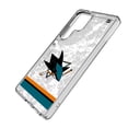 thumbnail image 2 of San Jose Sharks Galaxy Stripe Clear Ice Case, 2 of 6