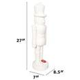 White Flocked Nutcracker Decoration, 27", by Holiday Time