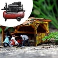 thumbnail image 6 of MERIGLARE 1/64 Miniature Gas Pump Lightweight Creative Compact Miniature Scene Diorama Red, 6 of 7