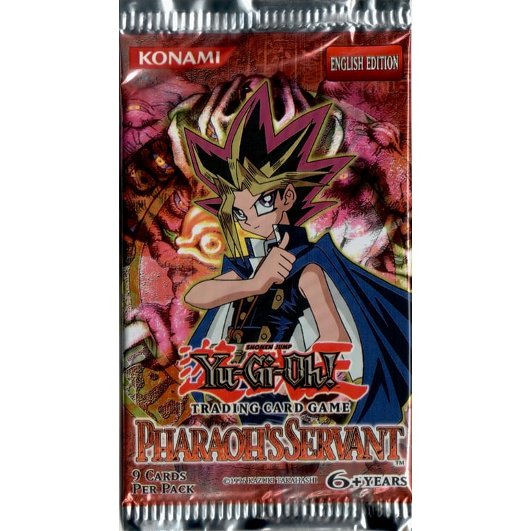 Yu-Gi-Oh Cards - Pharaoh's Servant - Booster Pack - Walmart.com