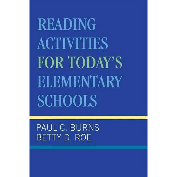 Reading Activities For Today's Elementary Schools, (Paperback)