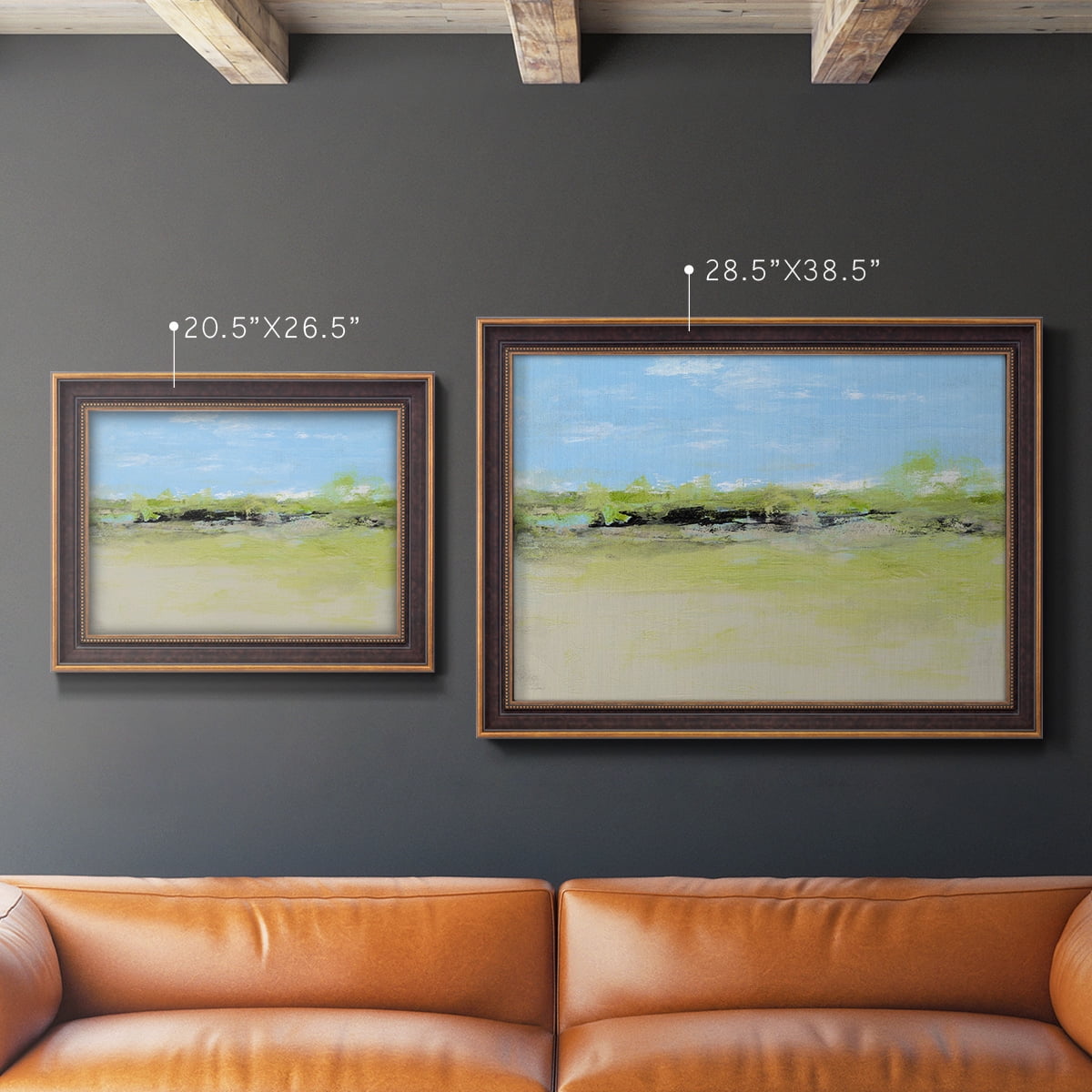 From the Terrace I Premium Framed Canvas- Ready to Hang