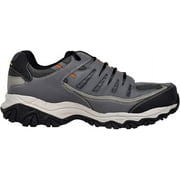 Skechers Cankton Steel Toe Work Shoes for Men, Relaxed-Fit with a Lace-Up Front