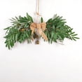 thumbnail image 2 of Nkmbld Spring Wreaths for Front Door, Artificial Wall Hanging with Jute Rope Bow and Bells Decor for Home Farmhouse Indoor Outdoor Window Wall Decor, 2 of 8