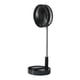 thumbnail image 1 of Ventilador personal Ventilador plegable Viento fuerte Ventilador de pedestal USB Silencioso Ventilador de piso de pie Ventilador de escritorio para el , Negro sin control, 1 of 9