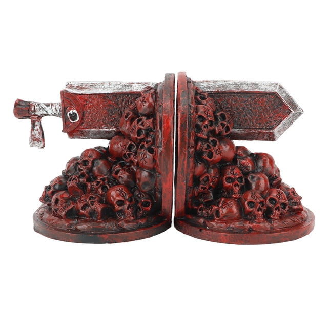 Sujetalibros de dragón de resina vintage, sujetalibros de cazador de dragones furiosos para decoración de escritorio infantil