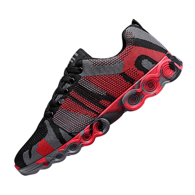 Mens Fashion Mesh Sneakers Lightweight Breathable Athletic Running Walking Shoes for Sports