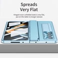 thumbnail image 5 of Feishell Rugged Case for Samsung Galaxy Z Fold5, Glossy Skin-Friendly Screen Protector Flim Cover with Kickstand Hinge Protection Compatible with MagSafe Wireless Charging Shockproof Case,Blue, 5 of 7