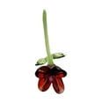 thumbnail image 2 of Mini flor de cristal artificial, adorno coleccionable, figura floral para mamá Rojo, 2 of 9